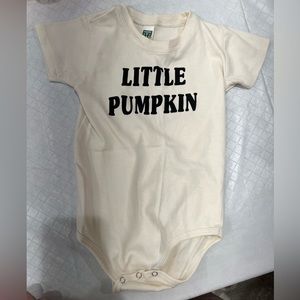 Little Pumpkin onesie